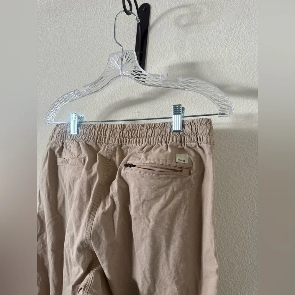 Vuori Vintage Ripstop Pants in Coconut Womens Large - Picture 10 of 11